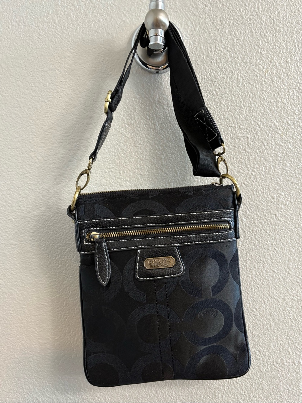 Coach Small Crossbody- Signature Fabric